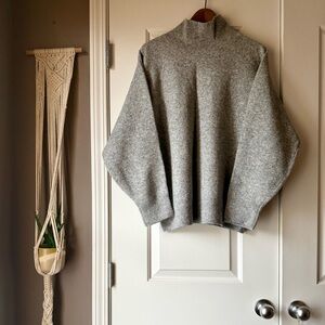 Quince Superfine Merino Boucle Turtleneck